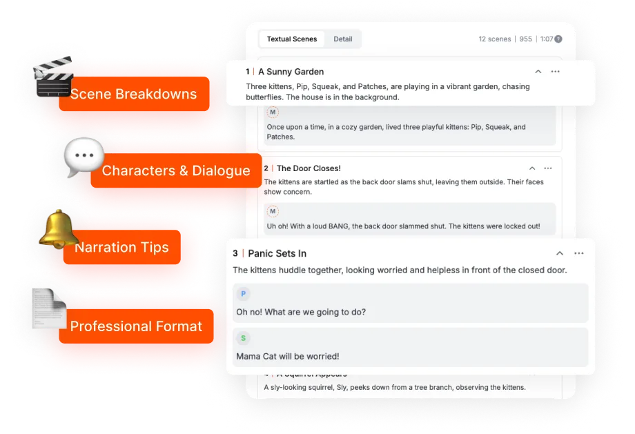 Ready-to-use Script Creation