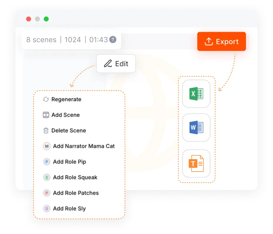 Complete Editing Control
